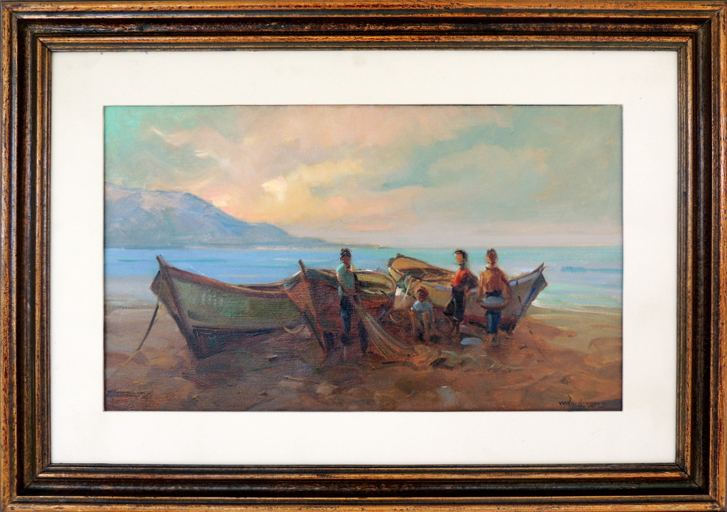 Menase Vaidergorn - Pescadores - OST - 30 X 50 cm