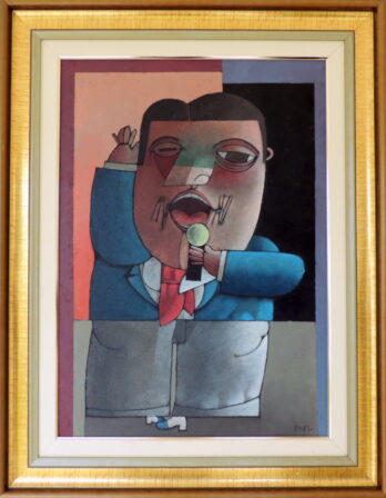 Inos Corradin - O Cantor - OST - 70 X 50 cm