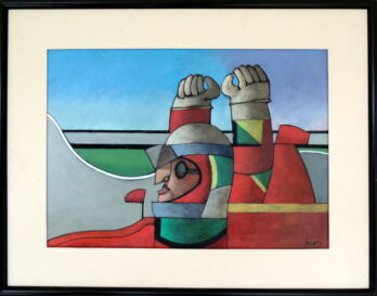 Inos Corradin - O S do Senna - OST - 50 X 70 cm