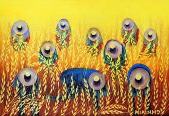 Mirinho - Colhedores de Trigo - OST - 38 X 55 cm (2006)