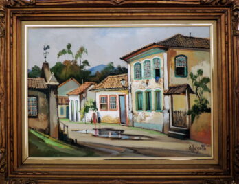 Pellegatta, Omar - Casario com Paisagem ao Fundo - OST - 50 X 70 cm