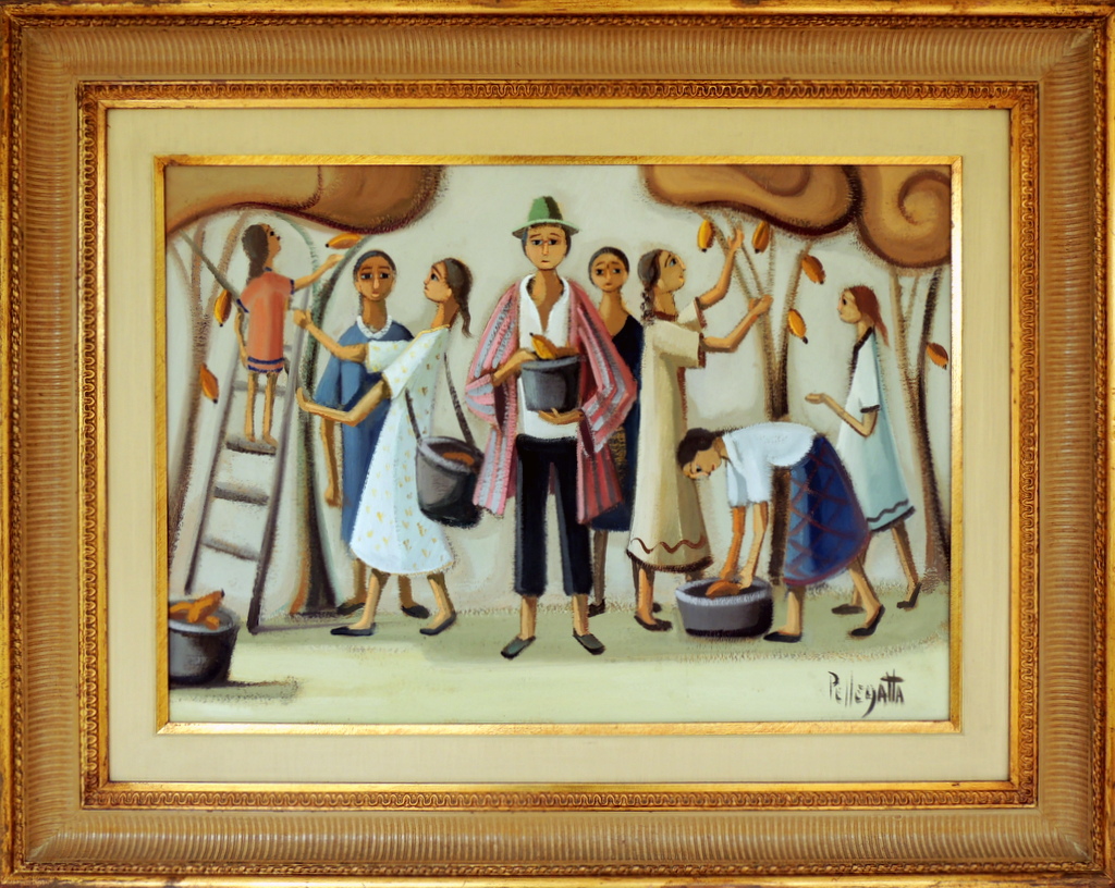 Pellegatta, Omar - Figuras com Escada - OST - 50 X 70 cm