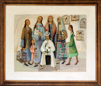 Pellegatta, Omar - Figuras e Gaiolas - OST - 45 X 55 cm