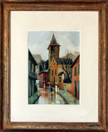 Pellegatta, Omar - Rua com Igreja - OSE - 27 X 19 cm