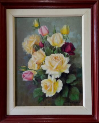 Takaki, Shokichi  - Rosas Amarelas - OSE - 35 X 27 cm