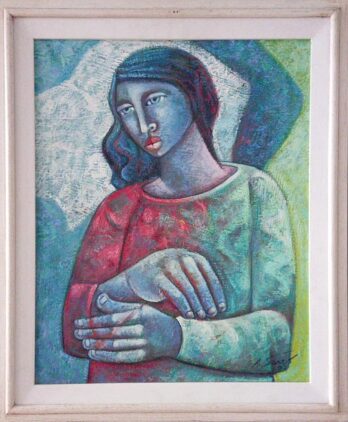 Adélio Sarro - Flor da manhã - OST - 50 X 40 cm (2007)