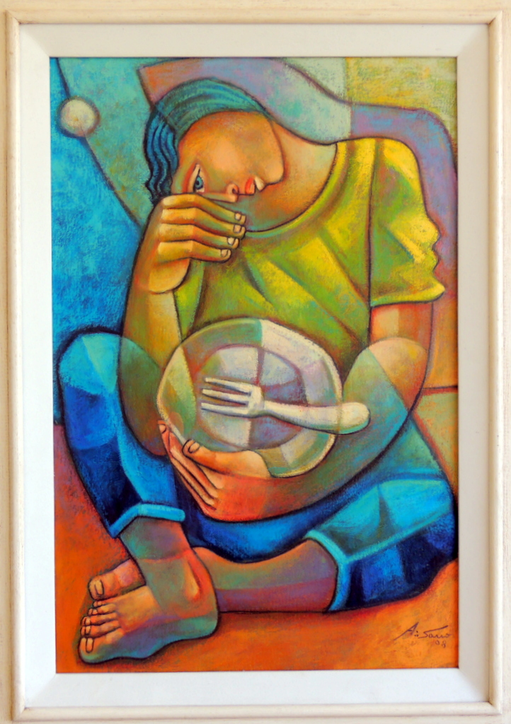 Adélio Sarro - Folhas Secas - OST - 60 X 40 cm (2008)
