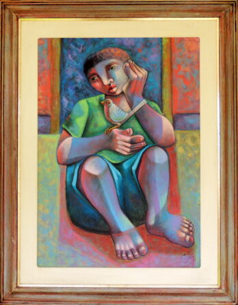 Adélio Sarro - Páginas do Passado - OST - 70 X 50 cm (1992)