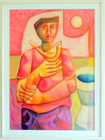 Adélio Sarro - Reflexos de Ontem - OST - 70 X 50 cm (2008)