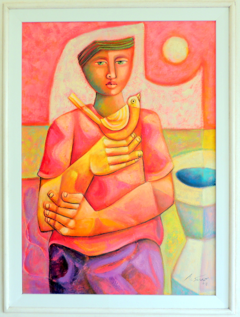 Adélio Sarro - Reflexos de Ontem - OST - 70 X 50 cm (2008)