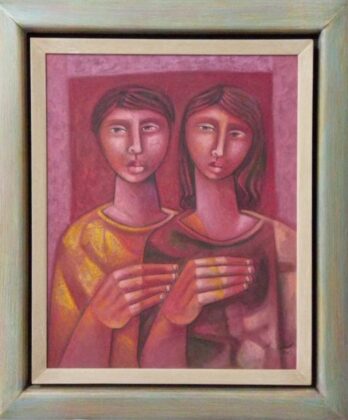 Adélio Sarro - Rosa Negra - OST - 50 X 40 cm