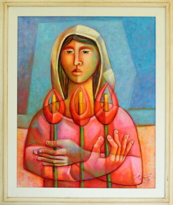 Adélio Sarro - Virgem no Campo - OST - 50 X 40 cm (2017)
