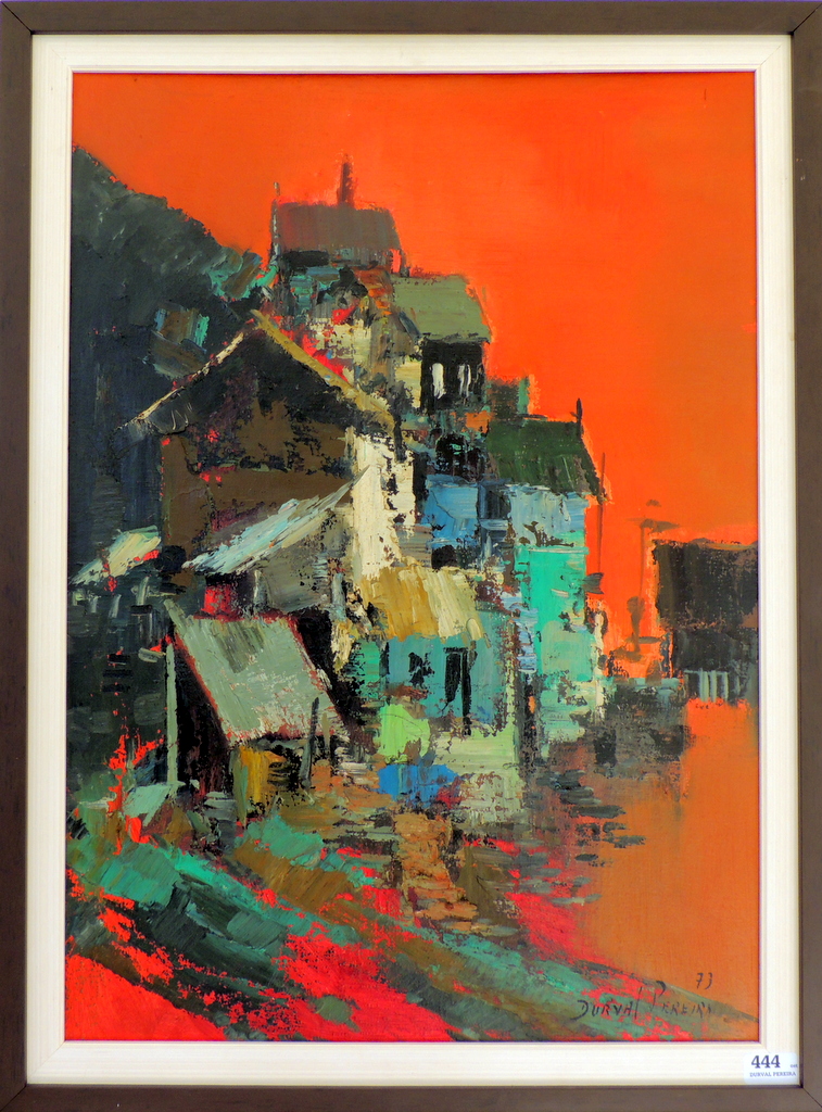 Durval Pereira - Casario - OST - 65 X 50 cm (1973)