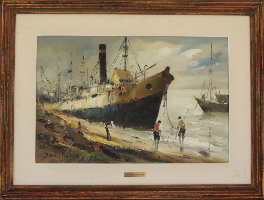 Durval Pereira - Navio - OST - 40 X 60 cm
