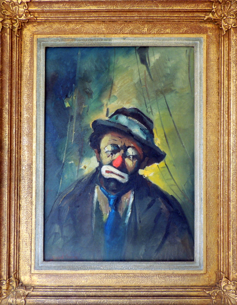 Durval Pereira - Palhaço - OST - 65 X 46 cm