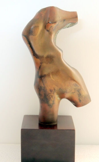 Agostinelli, Mario - Torso - Escultura em Bronze - 22 X 10 cm