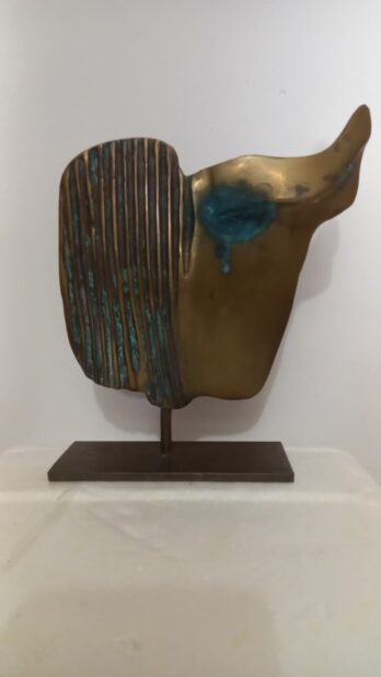 Caciporé Torres - Sem Título - Escultura em Bronze  - 19 X 15 cm