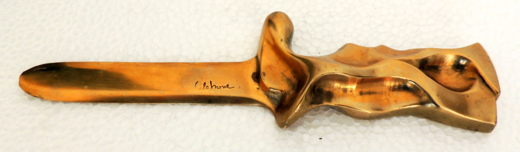 Calabrone, Domênico - Adaga - Múltiplo em Bronze - (092) - 25 cm