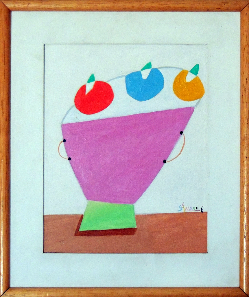 Sandro Corradin - A Fruteira - OST - 25 X 20 cm