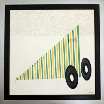Sandro Corradin - Seis Pilotos - OSTText - 80 X 80 cm