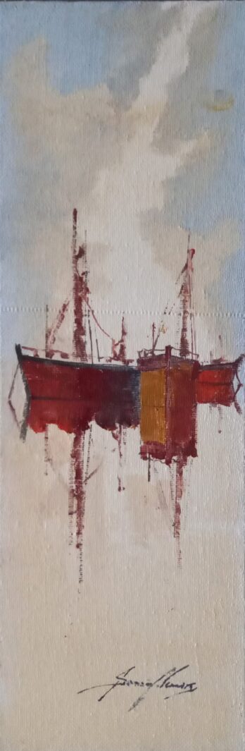 Sansão Pereira - Barco 2 - OSJ - 90 X 30 cm