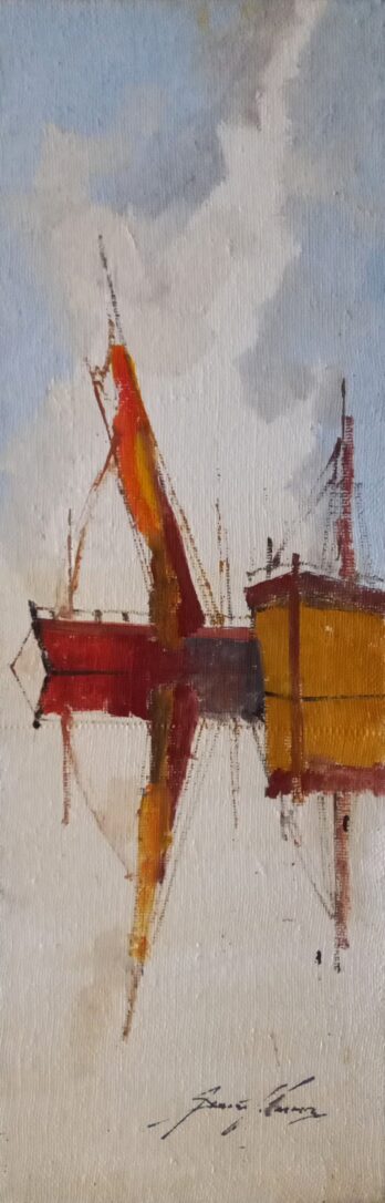 Sansão Pereira - Barco 3 - OSJ - 90 X 30 cm