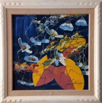 Sansão Pereira - Flores - OSJ - 80 X 80 cm