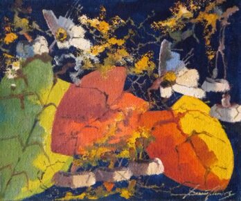 Sansão Pereira - Folhagem 1 - OSJ  - 50 X 60 cm