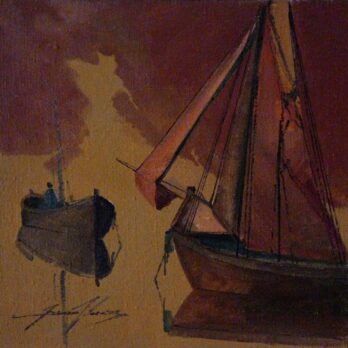 Sansão Pereira - Marinha - OSJ - 60 X 60 cm