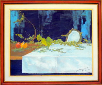 Sansão Pereira - Natureza Morta com Côco - OSJ - 80 X 100 cm