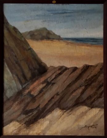 Sansão Pereira - Paisagem - OSJ - 116 X 90 cm