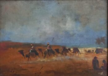 Sebastião Roberto Miranda - Caravana Árabe I - OSTcsE - 16 X 22 cm