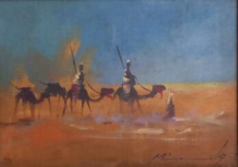 Sebastião Roberto Miranda - Caravana Árabe II - OSTcsE - 16 X 22 cm